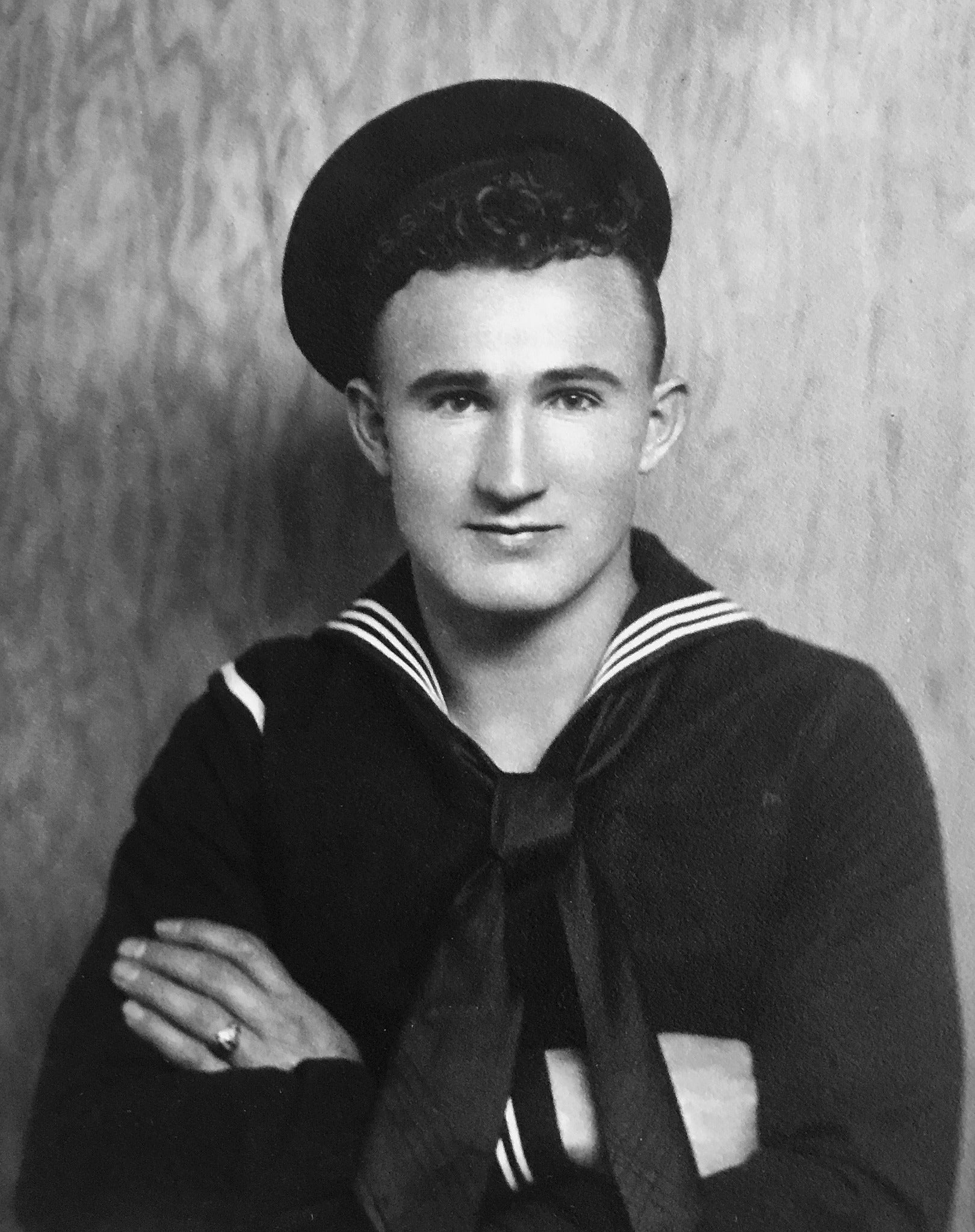 Joe George:  Saved 6 men from burning to death