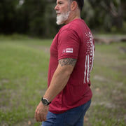 American Flag T-Shirt Red