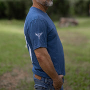American Flag T-Shirt Blue