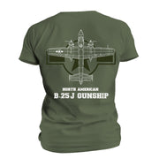 B-25J Blueprint T-shirt