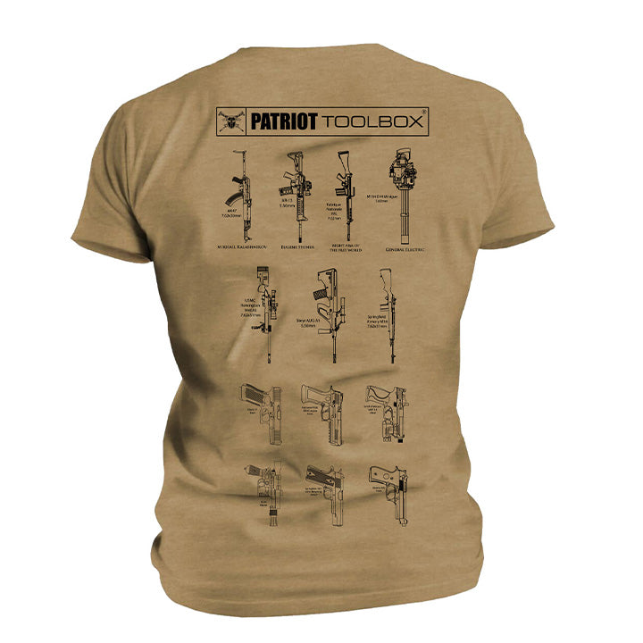 Patriot Toolbox Collection Tee Coyote Brown