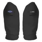 P-51D Mustang T-shirt Charcoal sleeves