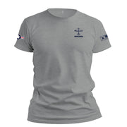 P-51D Mustang T-shirt gray front