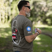 P-40 Warhawk T-shirt with AVG Sleeve