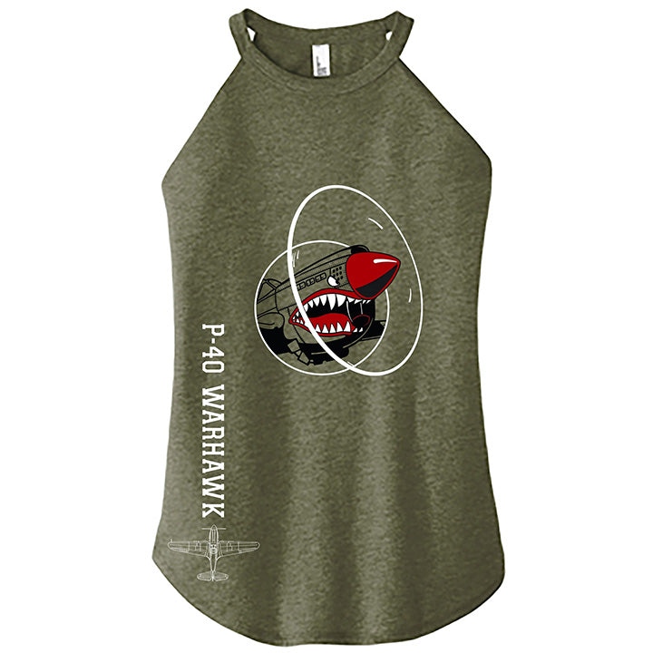 Ladies P-40 Warhawk Tank Top
