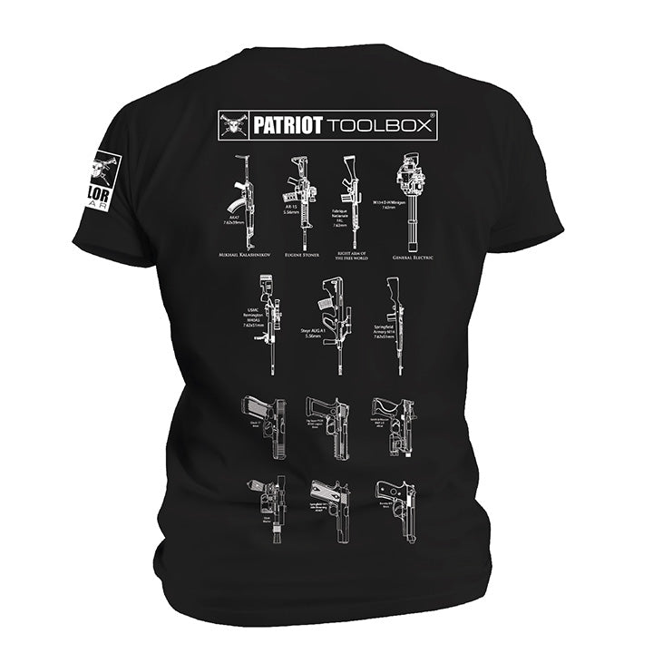 Patriot Toolbox Collection Tee in Black