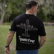 AC-130 Gunship T-shirt Black