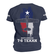 T-6 Texan T-Shirt top view