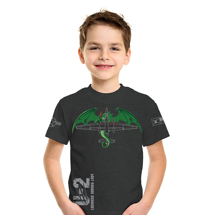 U-2 Dragon Lady Kids T-shirt