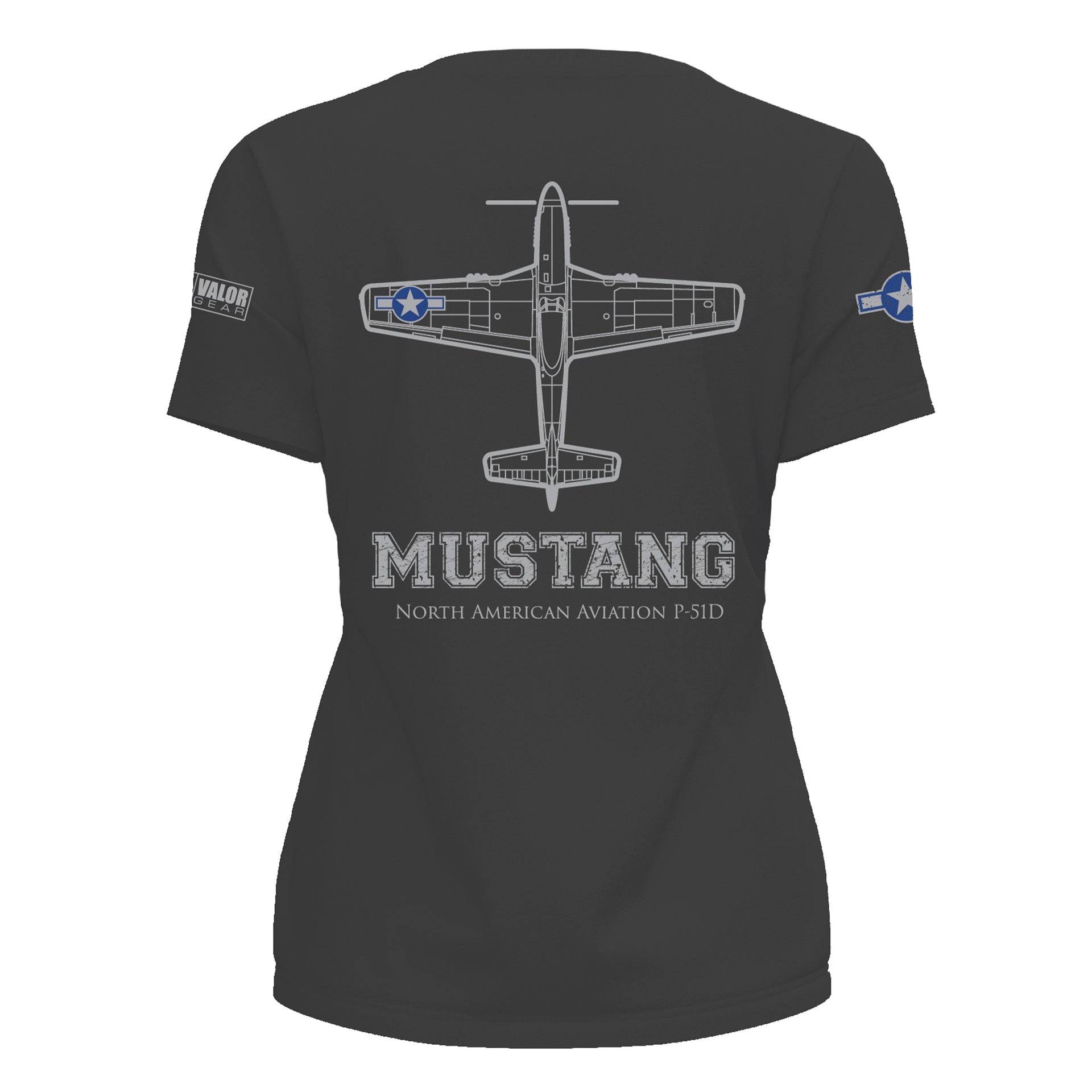 Ladies P-51D Mustang T-shirt