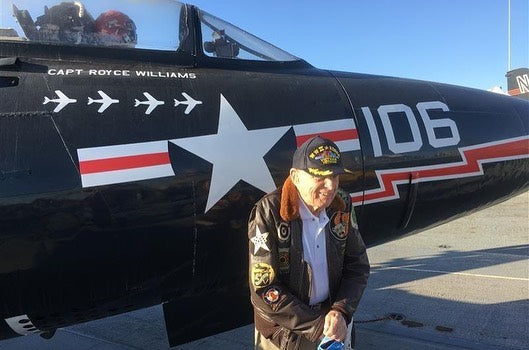 Capt. Royce Williams:  Took on 7 Mig-15s Alone