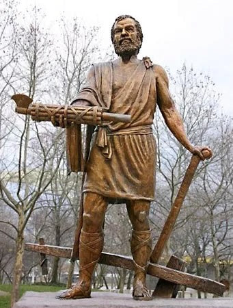 Why was the town of Cincinnati named after this man and what is his connection to America?