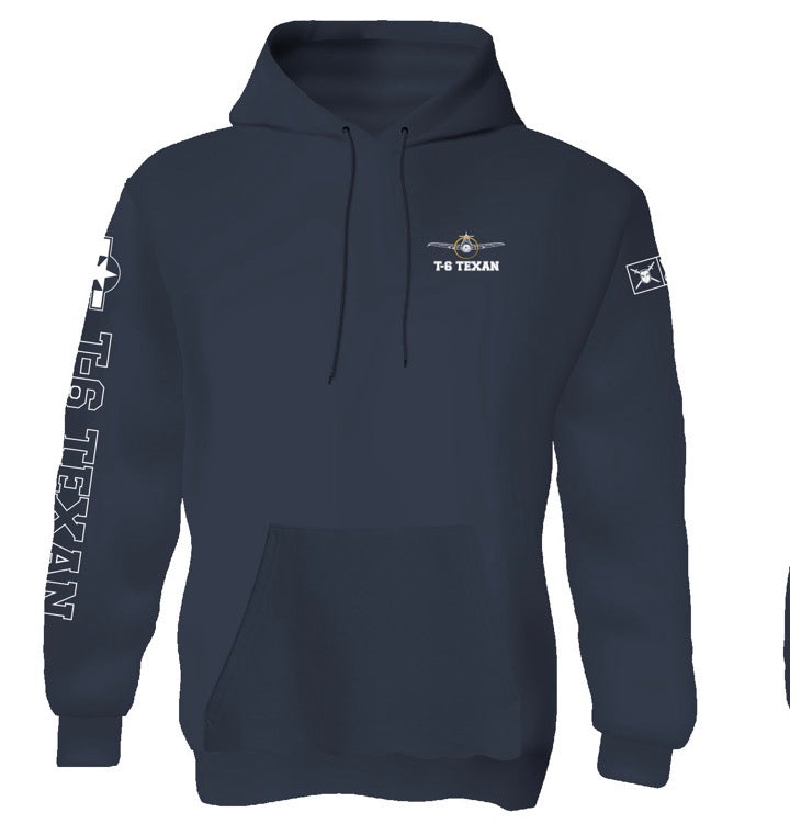 T-6 Texan hoodie front
