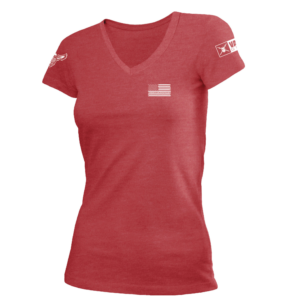 Ladies American Patriot V-Neck