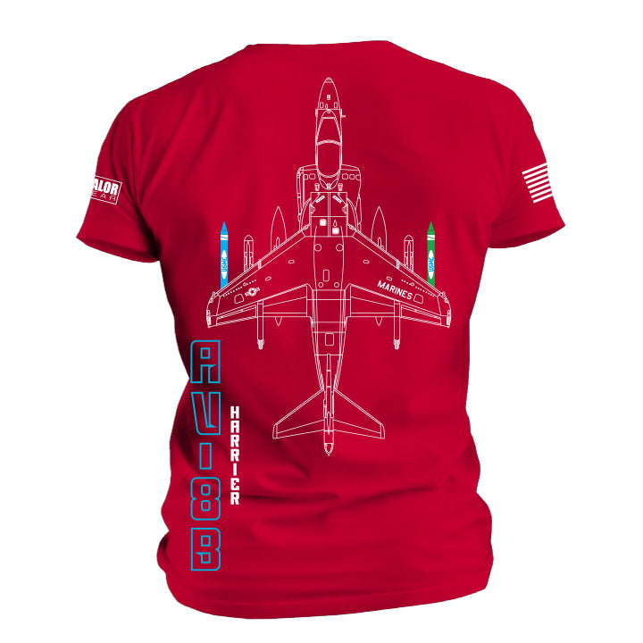 Harrier Jet T-Shirt Crayon