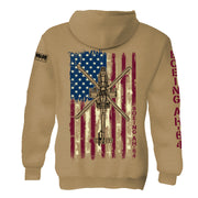 AH-64 Apache Fleece Pullover Hooded Sweatshirt