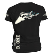 B-1 Rockwell Lancer Skull Art T-shirt