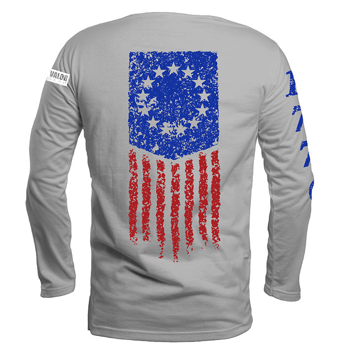 Betsy Ross Flag Long Sleeve Dry Fit