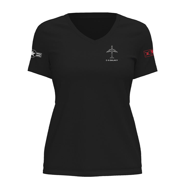 Ladies C-5 Galaxy Angel T-shirt