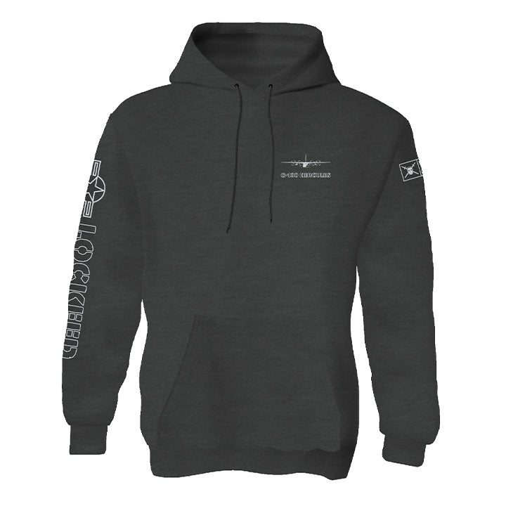 C-130 Fleece Pullover Hooded Sweatshirt