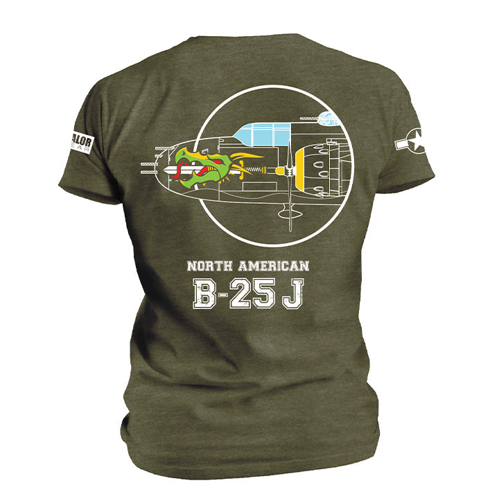 B-25J Nose Art T-shirt