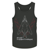 F-117 Nighthawk Lockheed Muscle Tank top shirt