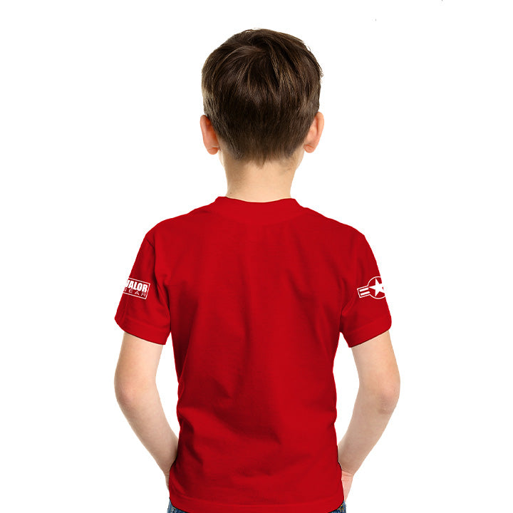 F 18 Legacy Hornet Crayon Kids T-shirt