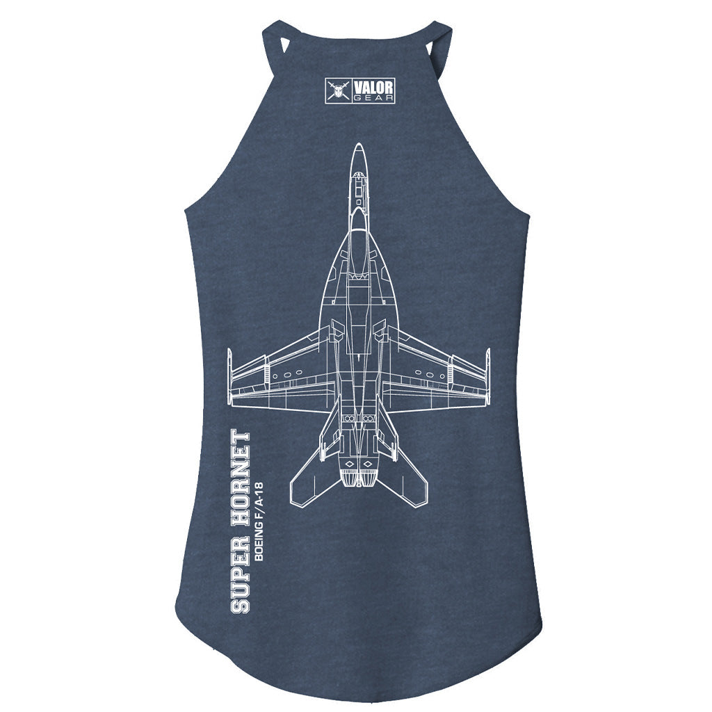Ladies F-18 Tank Top