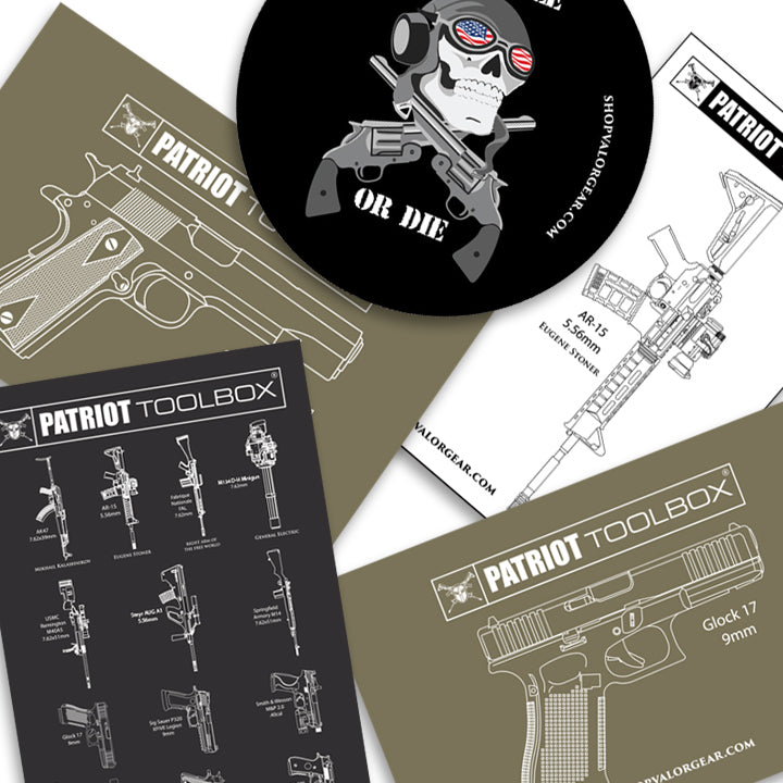 Gun Sticker Pack