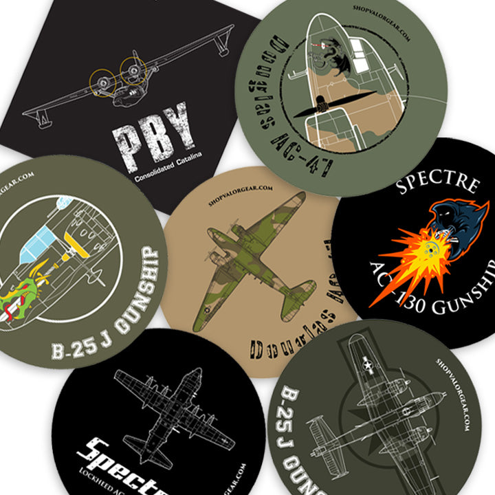 Gunship Sticker Pack