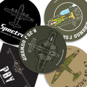 Gunship Sticker Pack