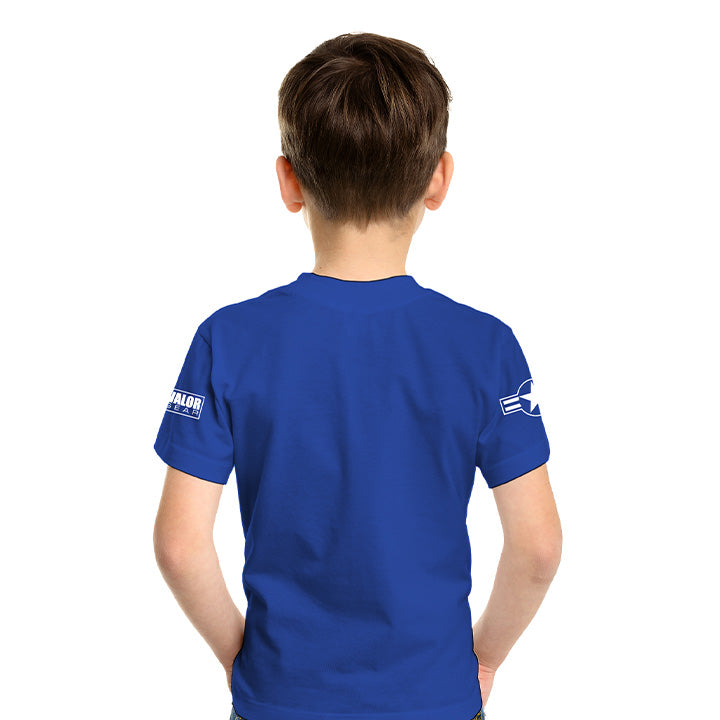 F-14 Delta Wing Kids T-shirt back