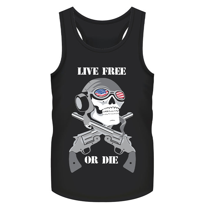 Live Free or Die Muscle Tank