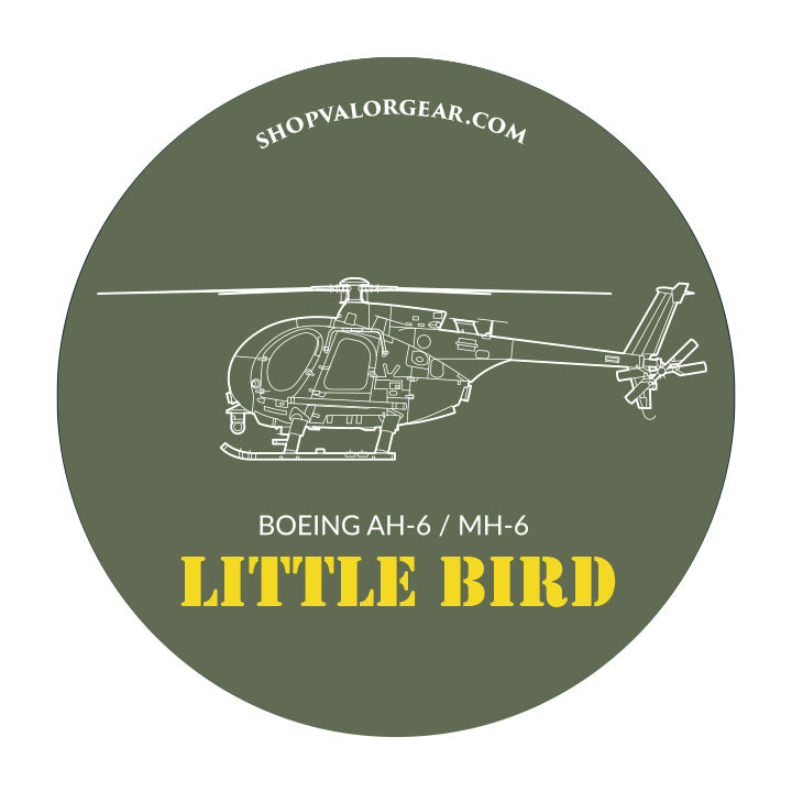 MH-6 Little Bird Sticker