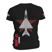 MIG-21 Blueprint T-shirt