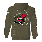 P-40 Warhawk Fleece Pullover Hooded Sweatshirt