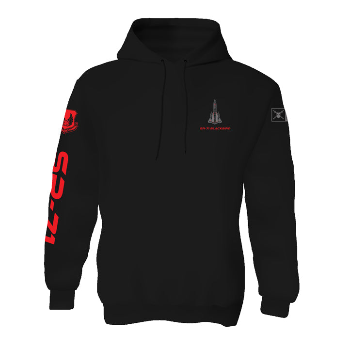 SR-71 Blackbird Hoodie | Lockheed Skunkworks Mach 3 Stealth Recon
