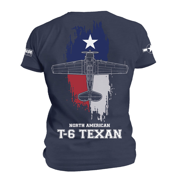 T-6 Texan T-Shirt top view
