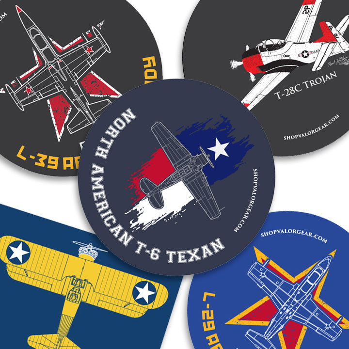 Trainer Aircraft Sticker Pack
