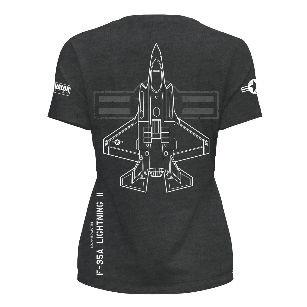 Ladies F-35 Reflective Ink T-shirt