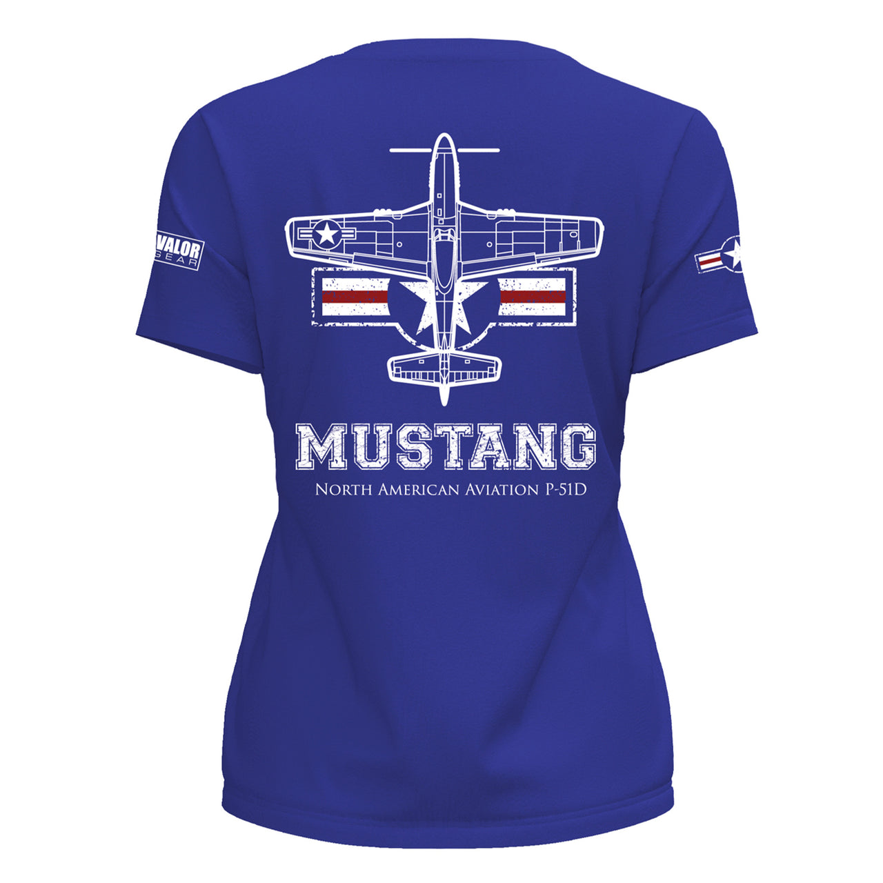 Ladies P-51D Mustang T-shirt