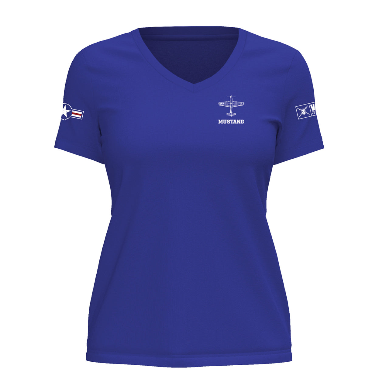 Ladies P-51D Mustang T-shirt